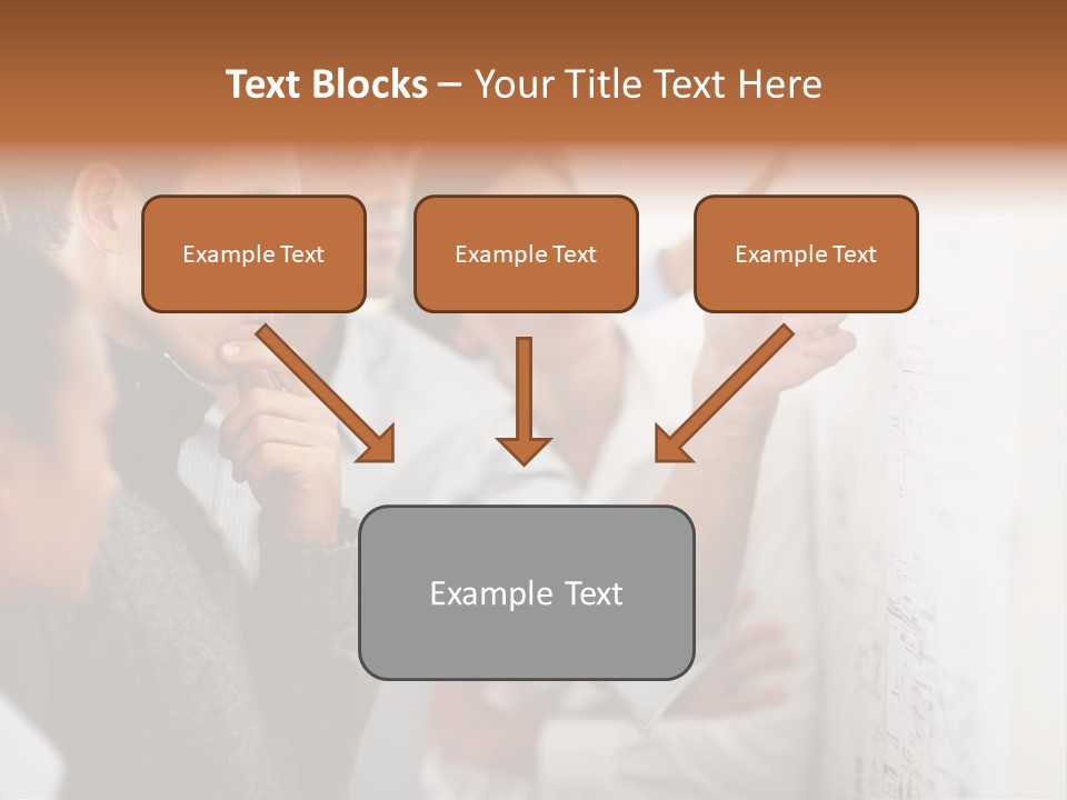 Teamwork Together Human PowerPoint Template