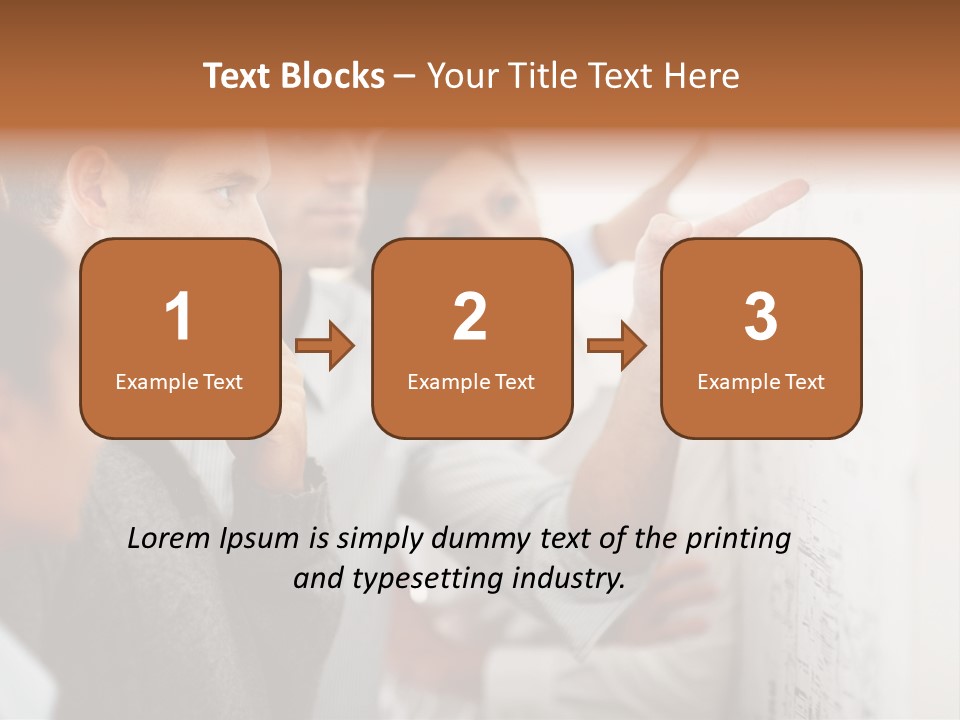 Teamwork Together Human PowerPoint Template