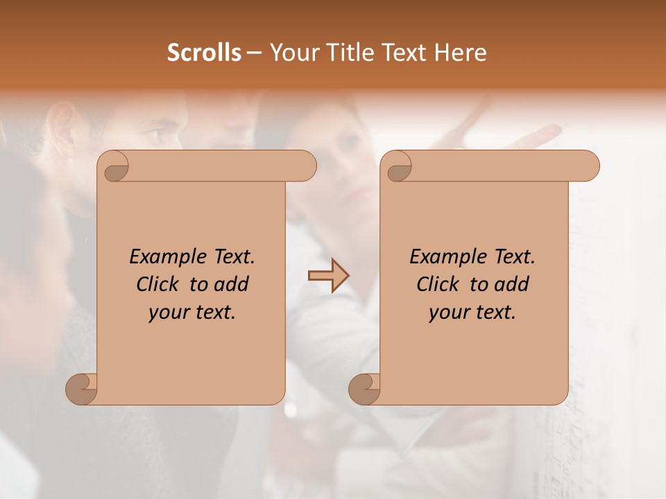 Teamwork Together Human PowerPoint Template