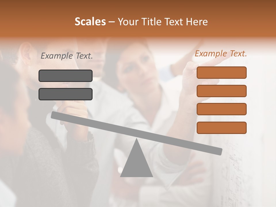 Teamwork Together Human PowerPoint Template