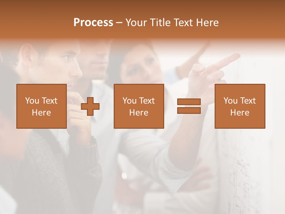 Teamwork Together Human PowerPoint Template
