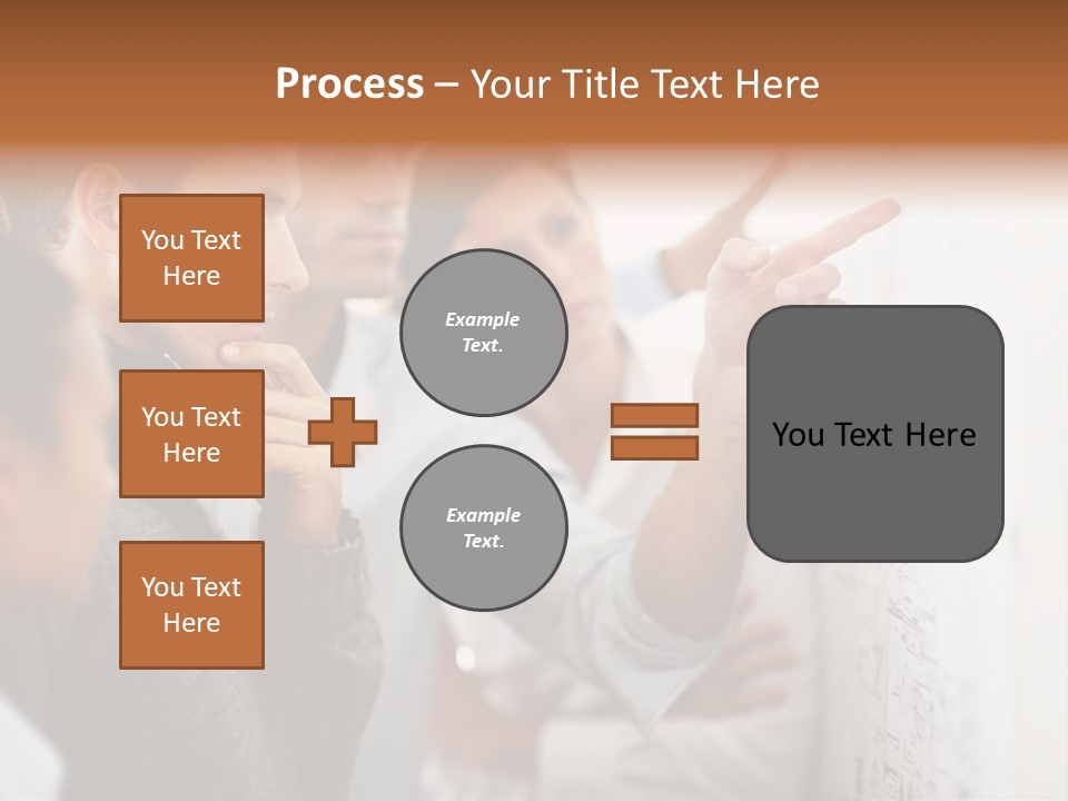 Teamwork Together Human PowerPoint Template