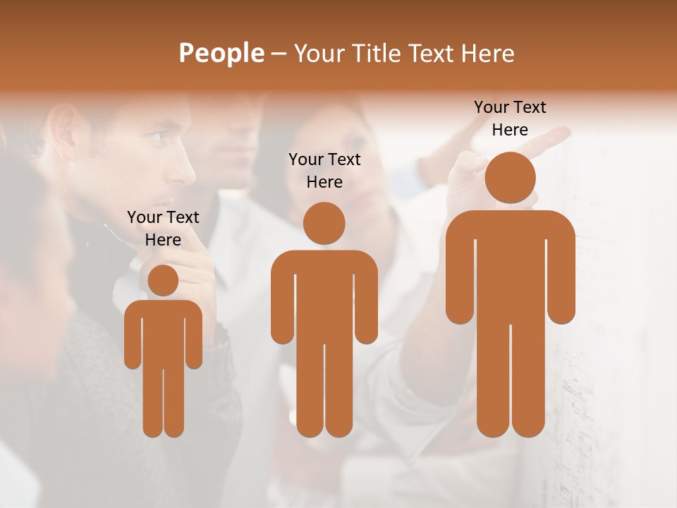 Teamwork Together Human PowerPoint Template