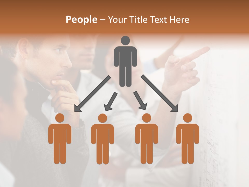 Teamwork Together Human PowerPoint Template