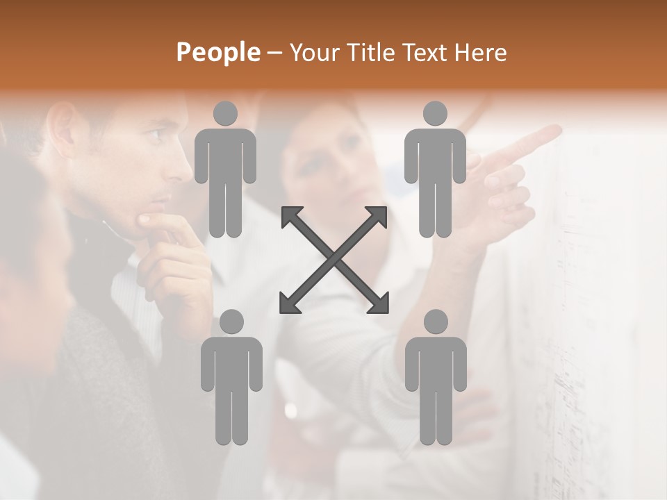 Teamwork Together Human PowerPoint Template