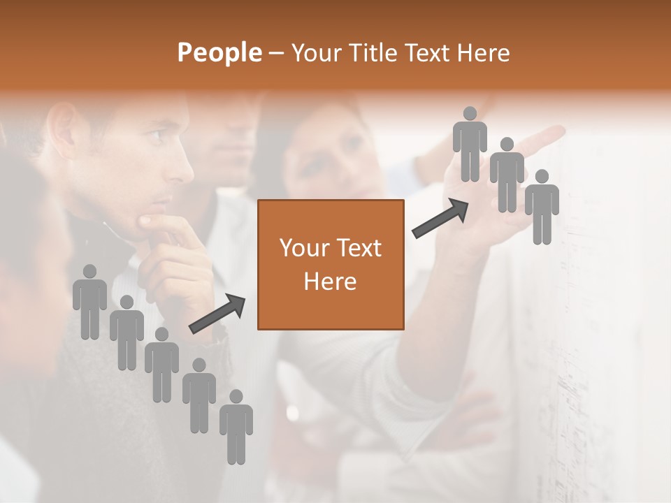 Teamwork Together Human PowerPoint Template
