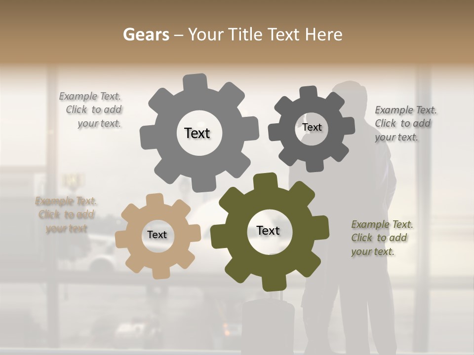 Business Appointment Man PowerPoint Template