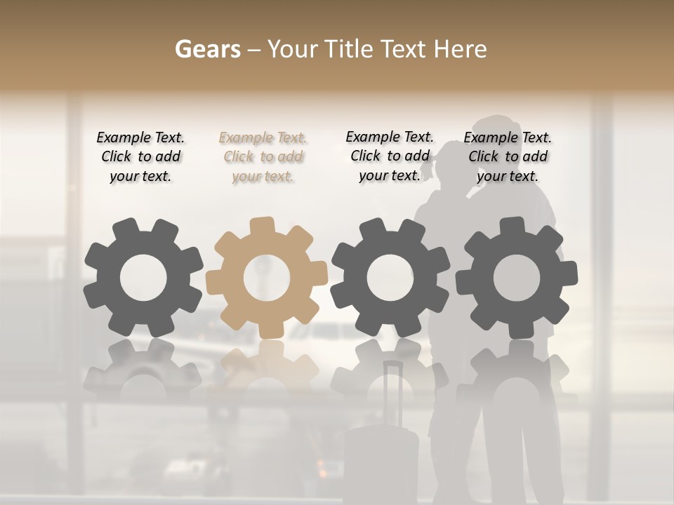 Business Appointment Man PowerPoint Template