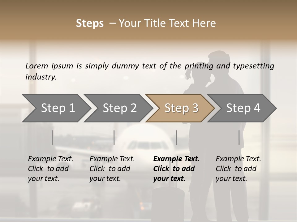 Business Appointment Man PowerPoint Template