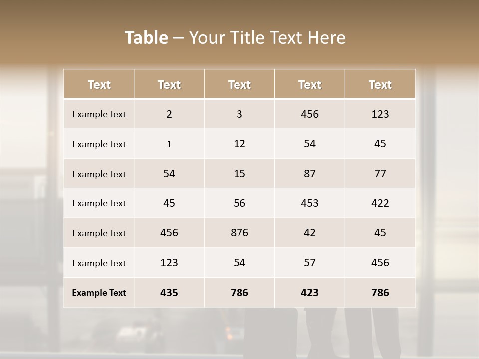 Business Appointment Man PowerPoint Template