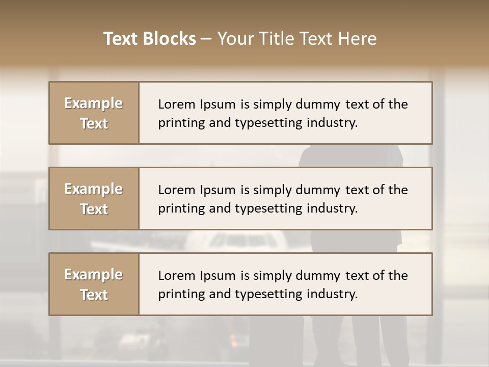 Business Appointment Man PowerPoint Template