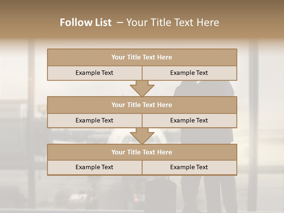 Business Appointment Man PowerPoint Template