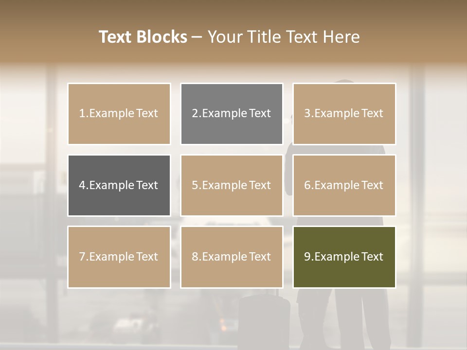Business Appointment Man PowerPoint Template