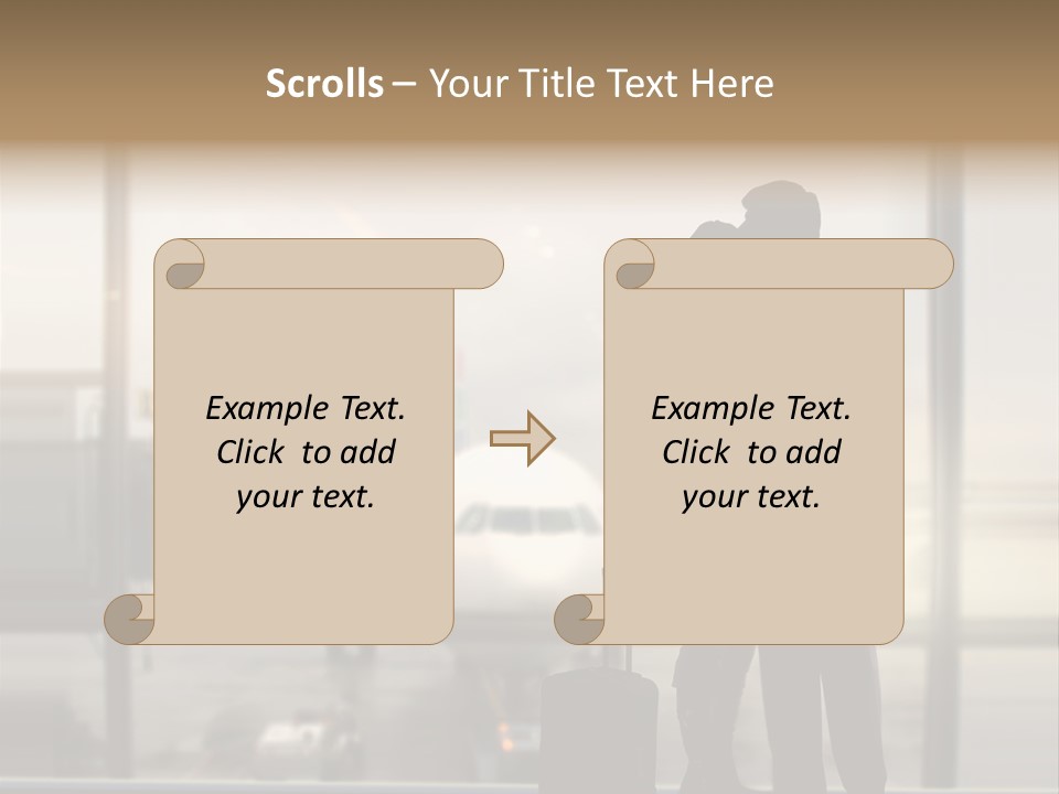 Business Appointment Man PowerPoint Template