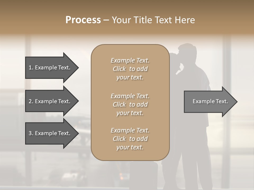 Business Appointment Man PowerPoint Template
