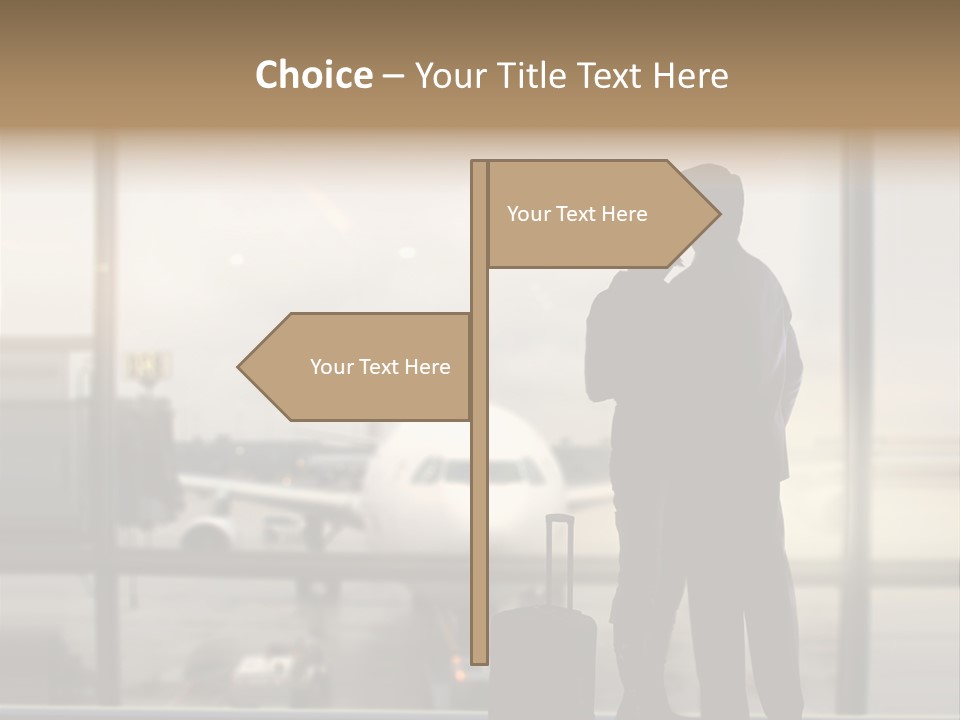 Business Appointment Man PowerPoint Template