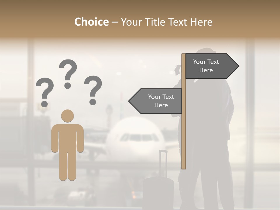 Business Appointment Man PowerPoint Template