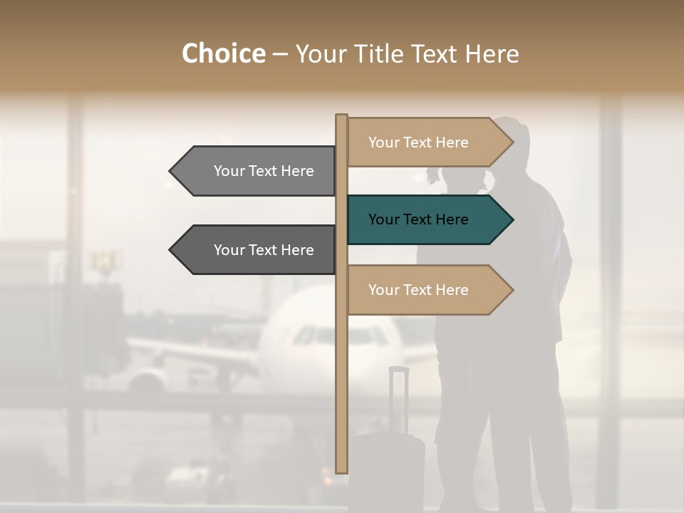 Business Appointment Man PowerPoint Template