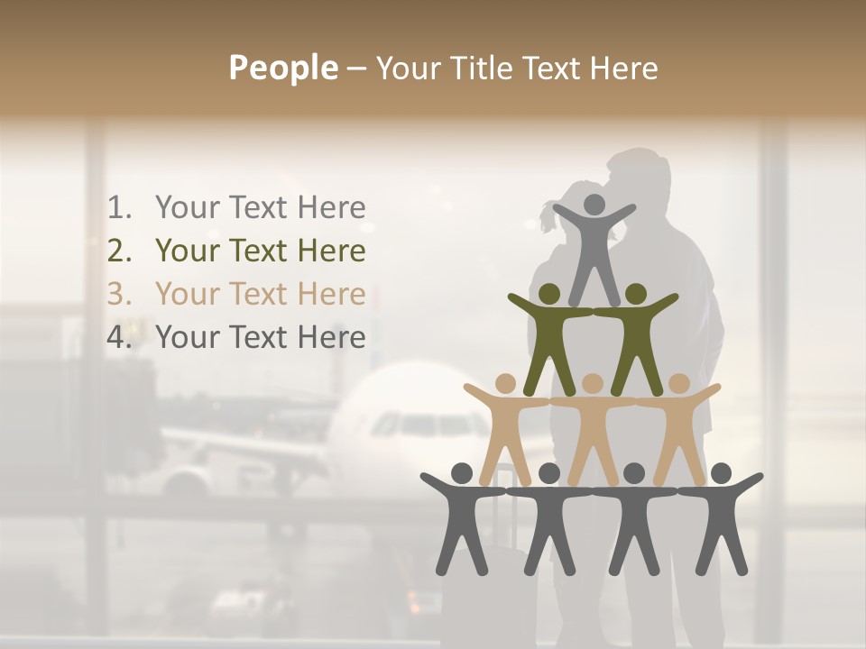 Business Appointment Man PowerPoint Template