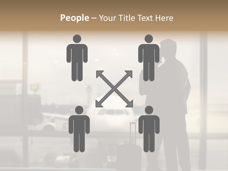 Business Appointment Man PowerPoint Template