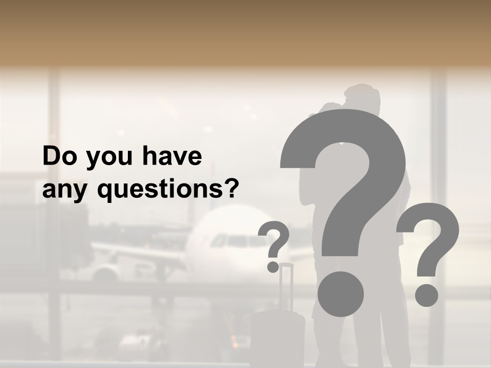 Business Appointment Man PowerPoint Template