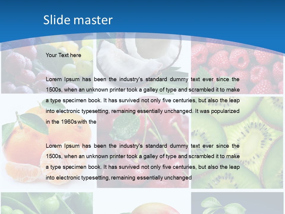 Image Collection Cloves PowerPoint Template