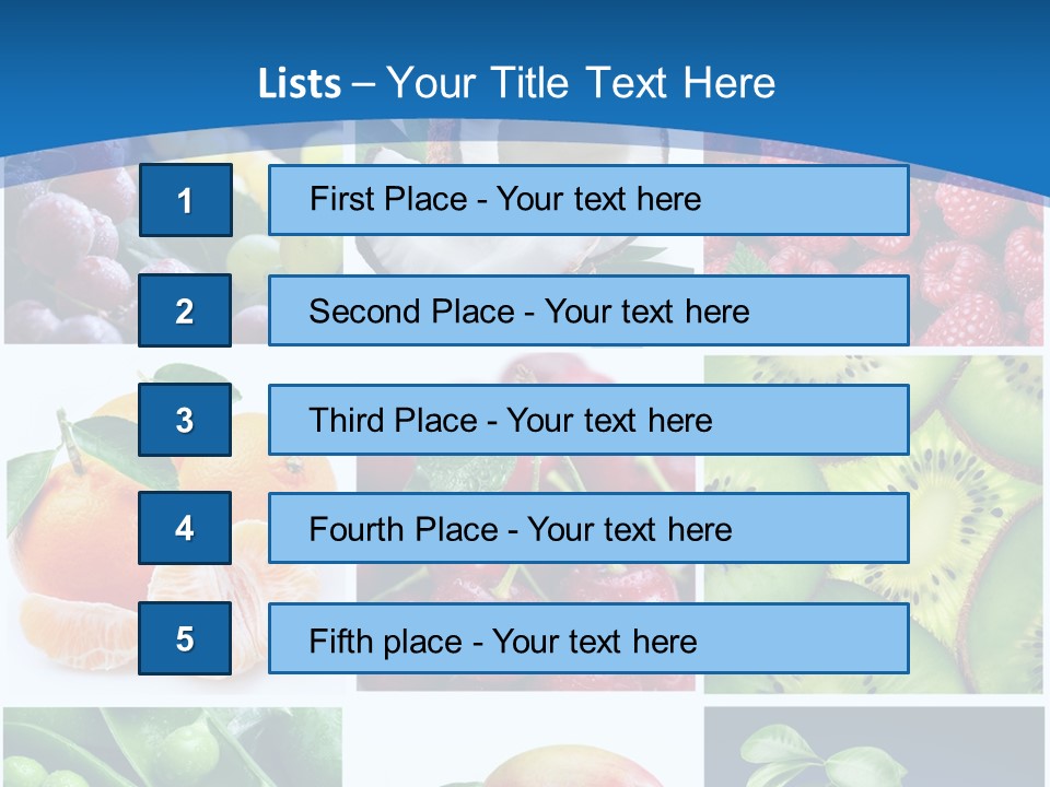 Image Collection Cloves PowerPoint Template