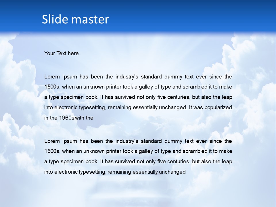 End Design Dream PowerPoint Template