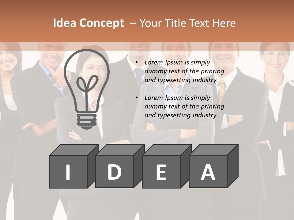 Person Education Successful PowerPoint Template