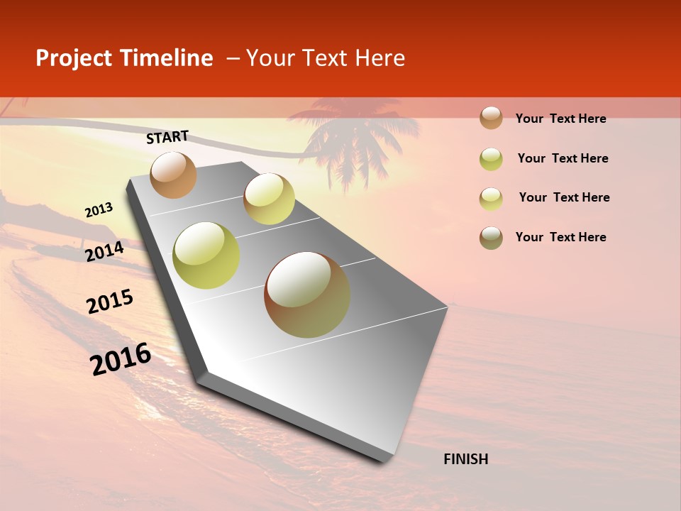 Beautiful Island Asia PowerPoint Template