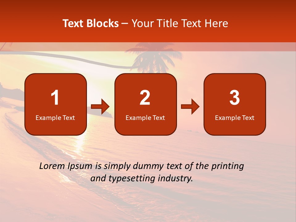 Beautiful Island Asia PowerPoint Template
