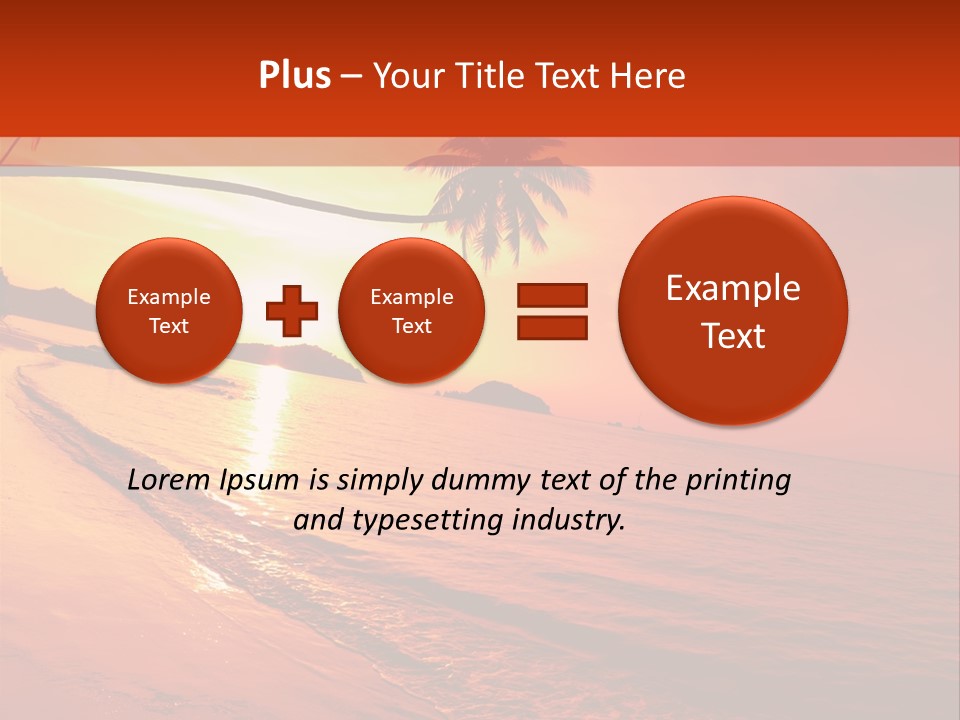 Beautiful Island Asia PowerPoint Template