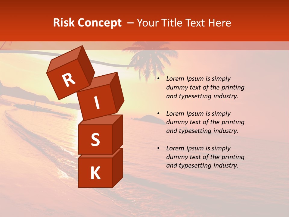 Beautiful Island Asia PowerPoint Template