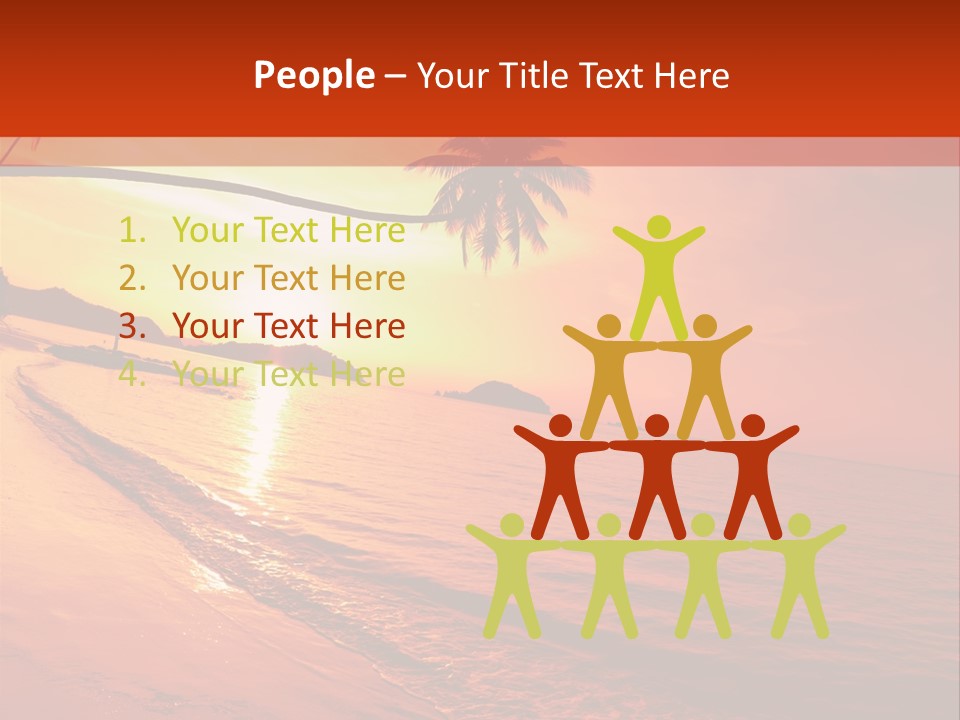 Beautiful Island Asia PowerPoint Template