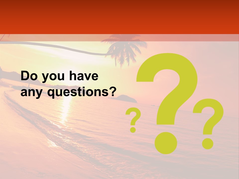 Beautiful Island Asia PowerPoint Template