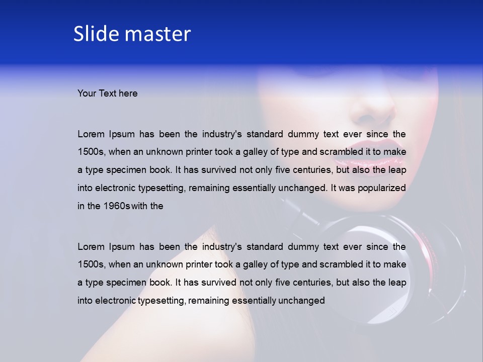 Teamwork Management Toon PowerPoint Template