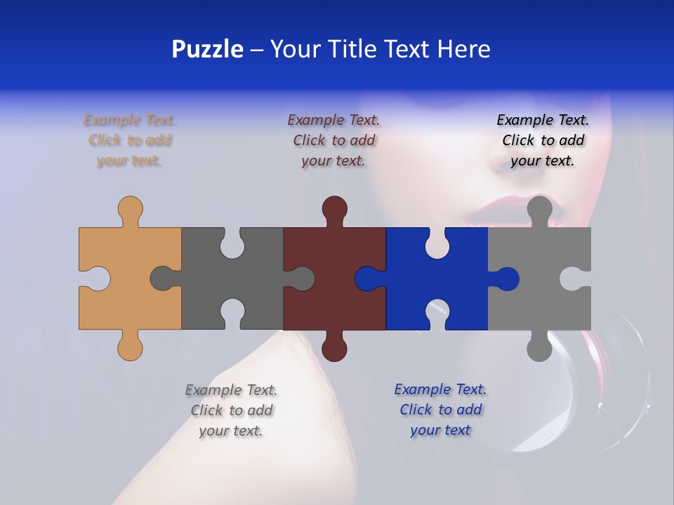 Teamwork Management Toon PowerPoint Template