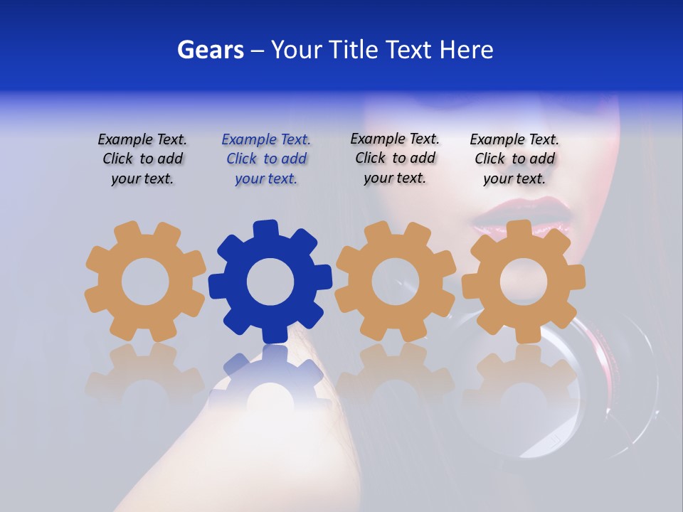 Teamwork Management Toon PowerPoint Template