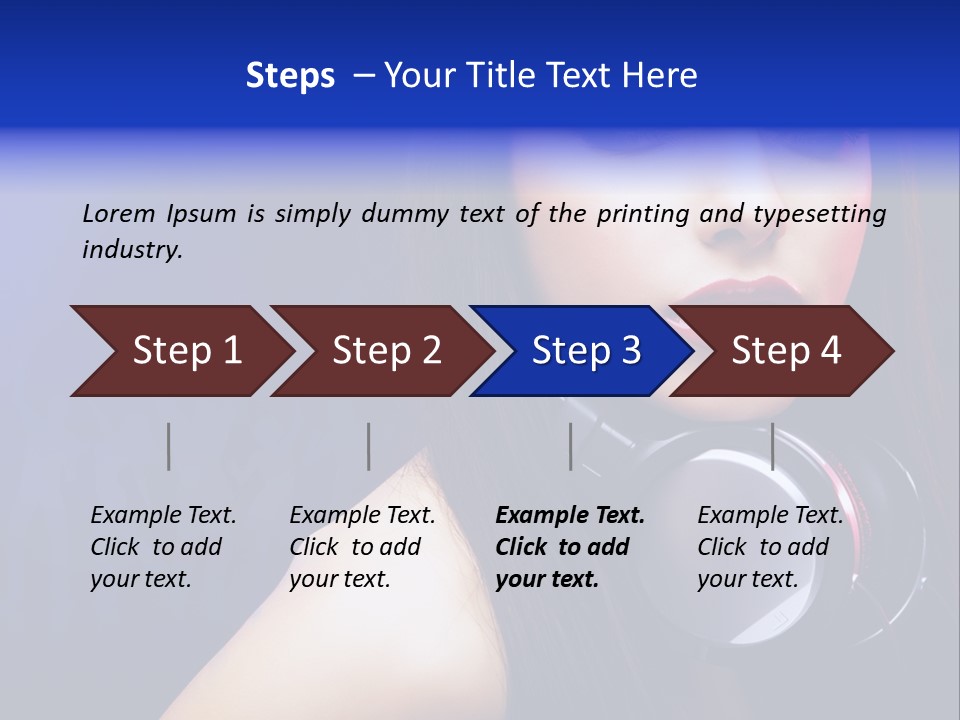 Teamwork Management Toon PowerPoint Template