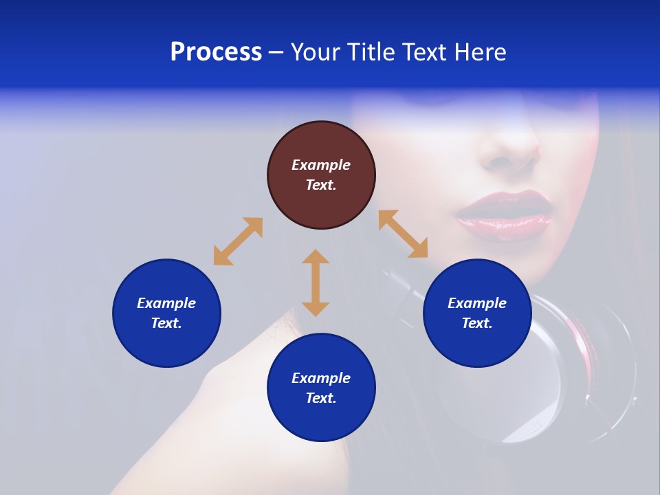Teamwork Management Toon PowerPoint Template