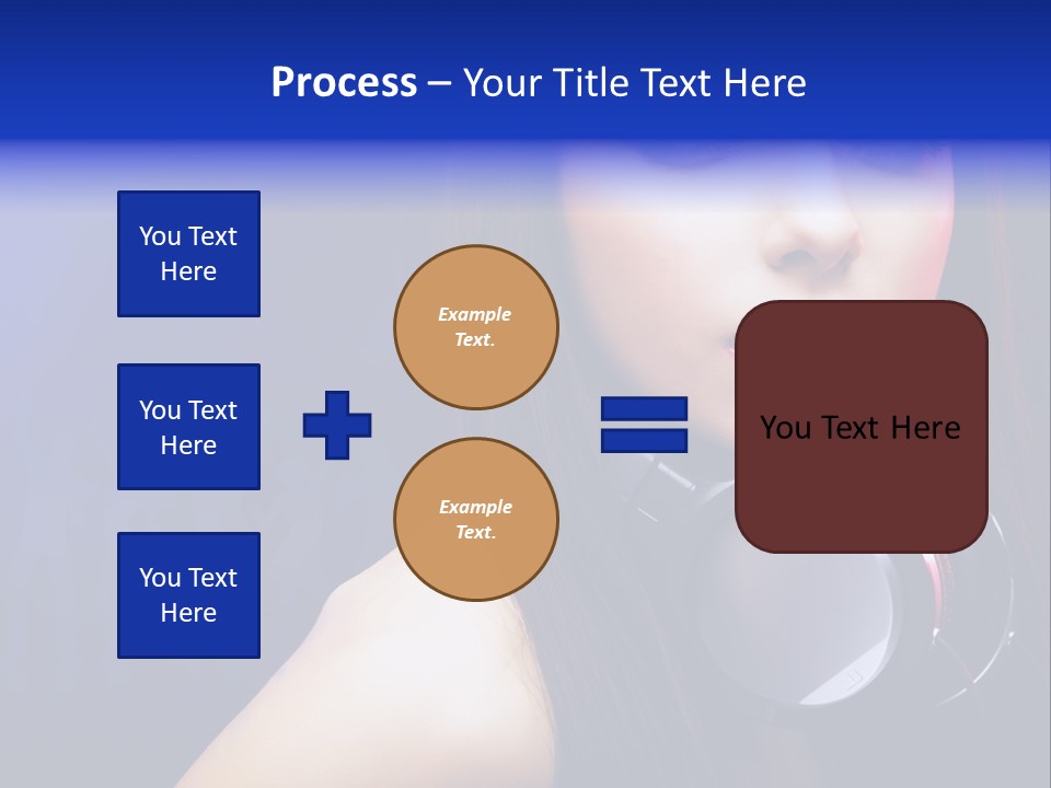 Teamwork Management Toon PowerPoint Template