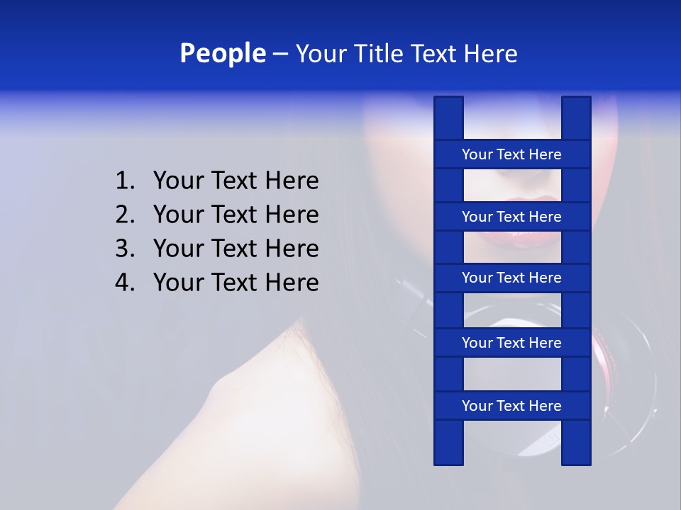 Teamwork Management Toon PowerPoint Template