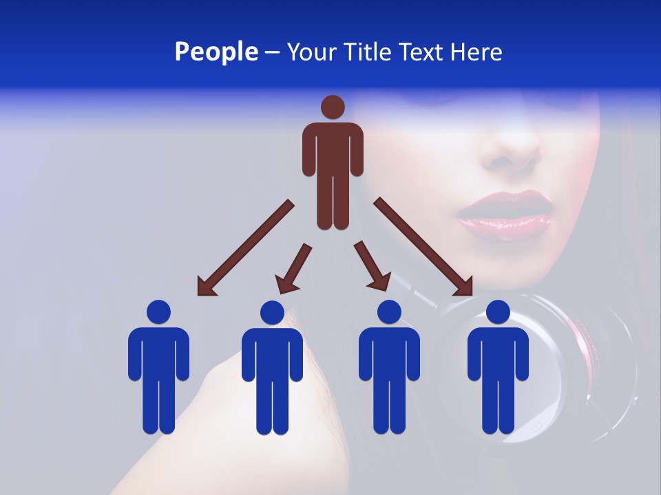 Teamwork Management Toon PowerPoint Template