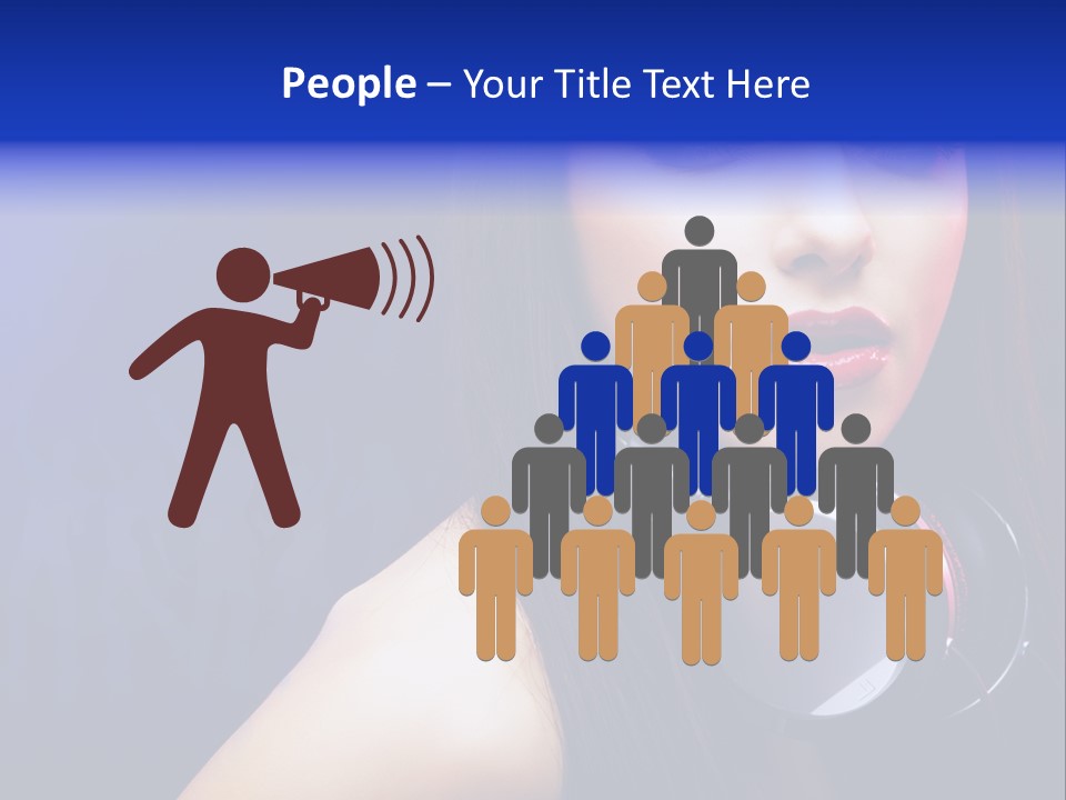 Teamwork Management Toon PowerPoint Template