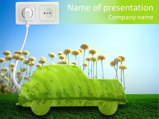 Transportation Generated Air PowerPoint Template