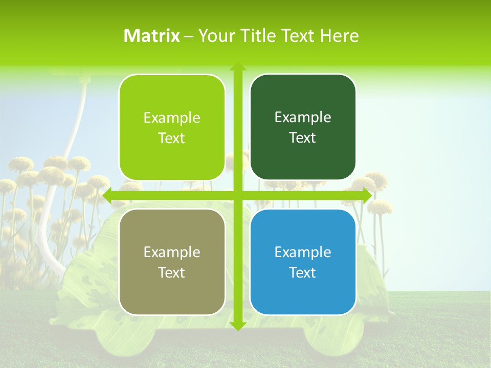 Transportation Generated Air PowerPoint Template