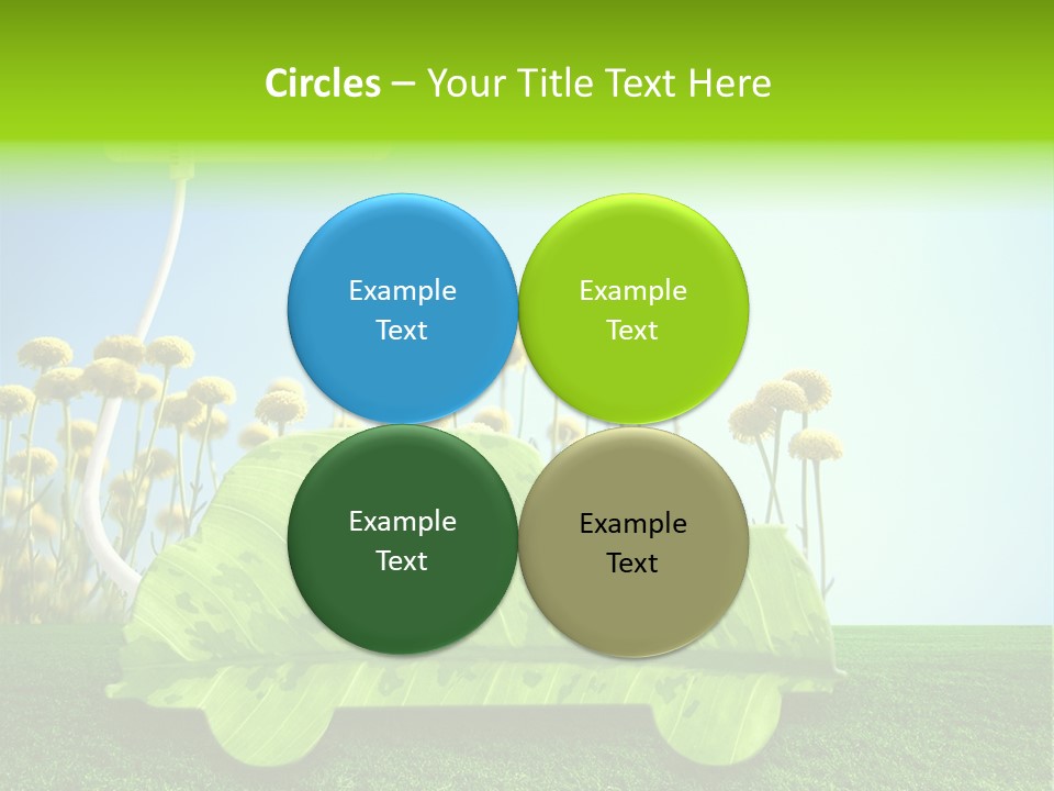 Transportation Generated Air PowerPoint Template