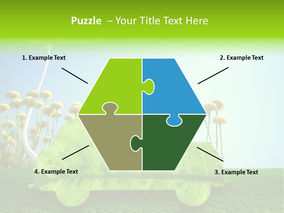 Transportation Generated Air PowerPoint Template