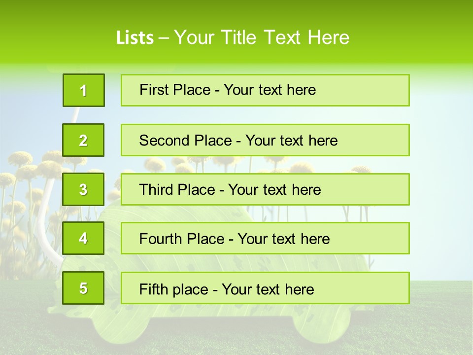 Transportation Generated Air PowerPoint Template