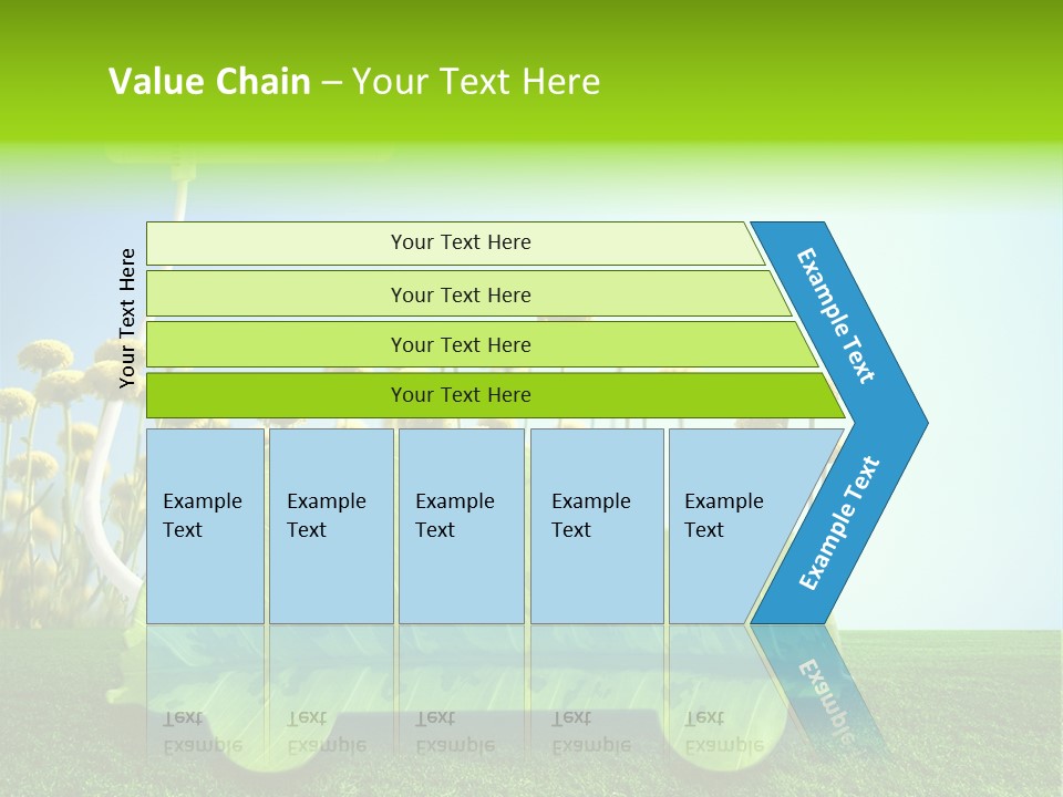 Transportation Generated Air PowerPoint Template